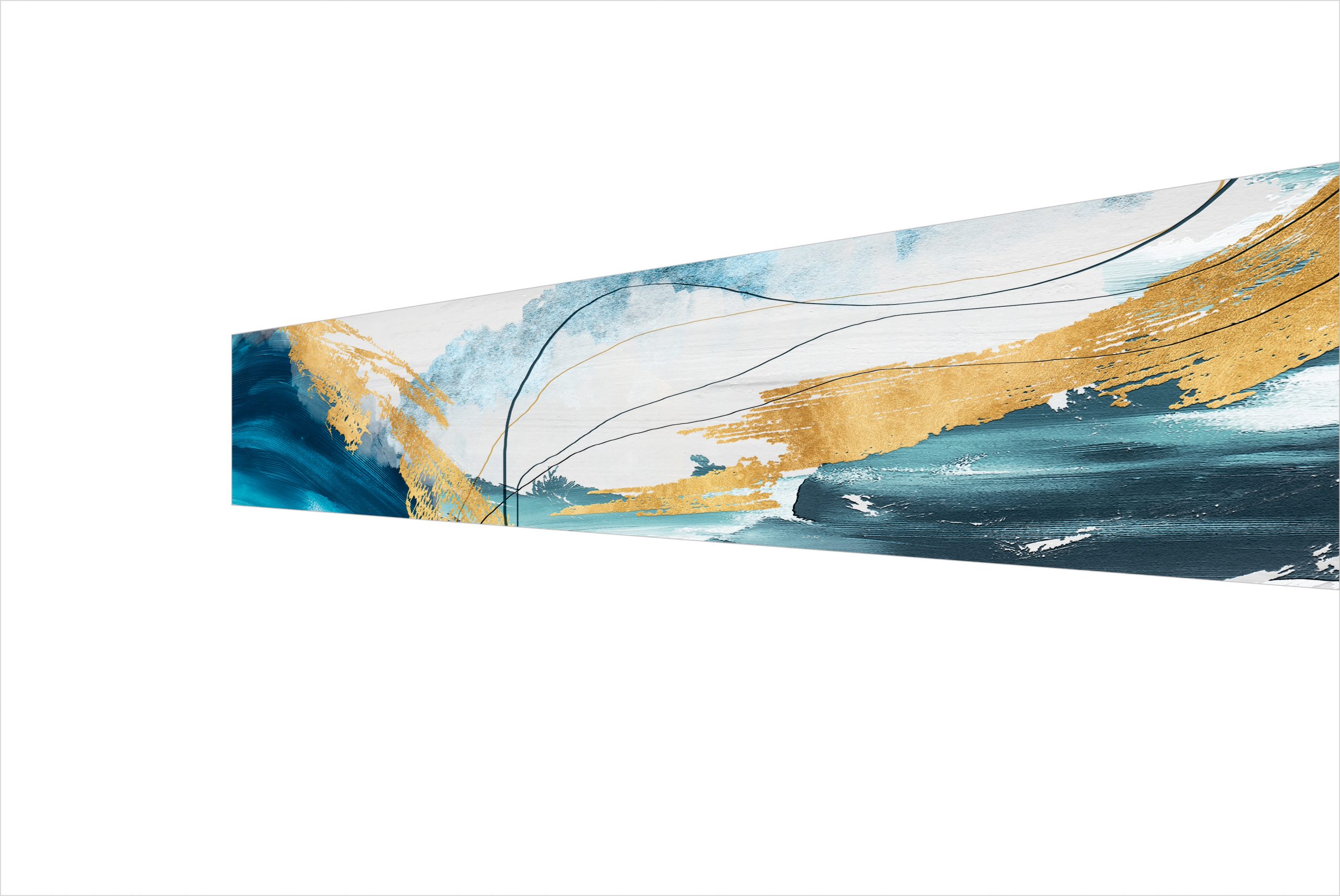2 - Abstract Art Series Matte finish For Glass Splashbacks