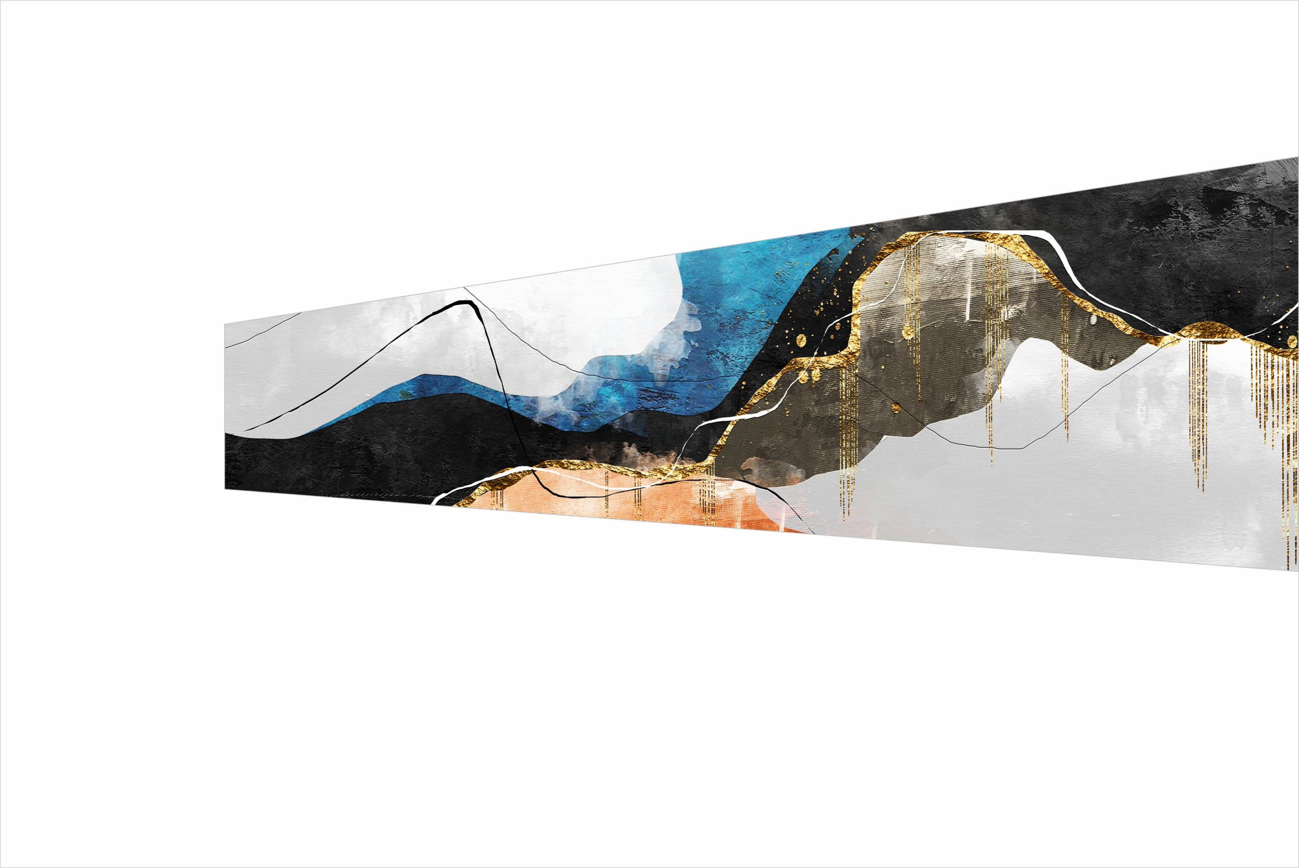 2 - Abstract Art Series Matte finish For Glass Splashbacks