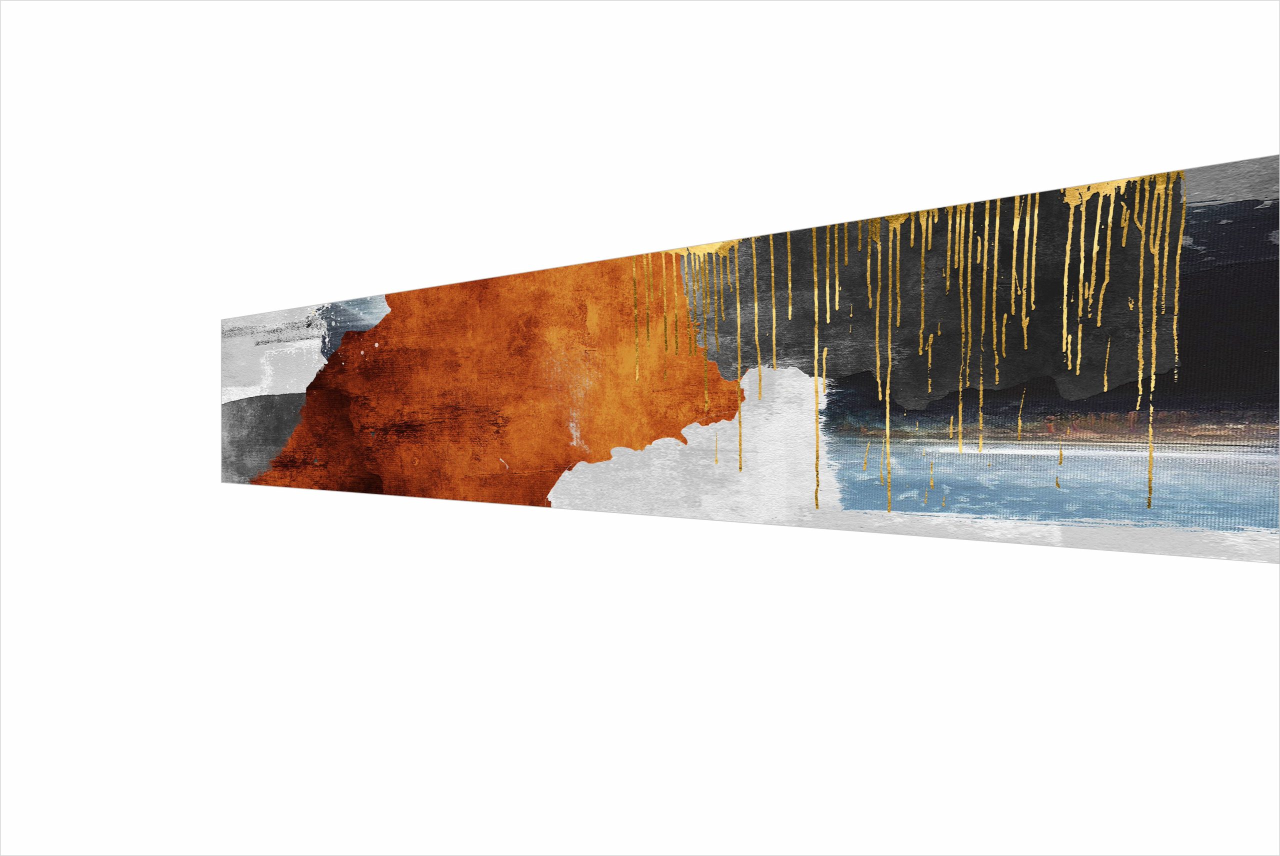 3 - Abstract Art Series Matte finish For Glass Splashbacks