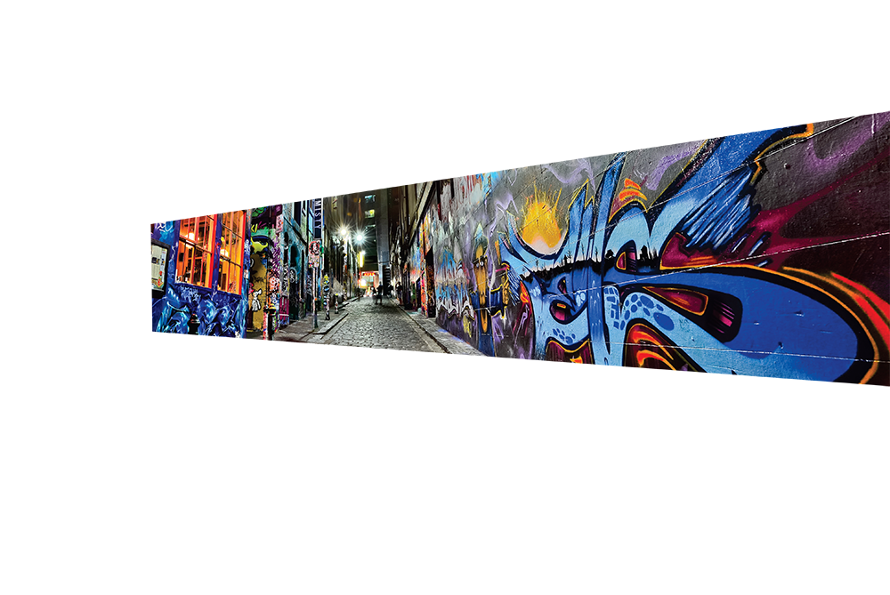 7 - Iconic Melbourne Graffiti Street Scape 